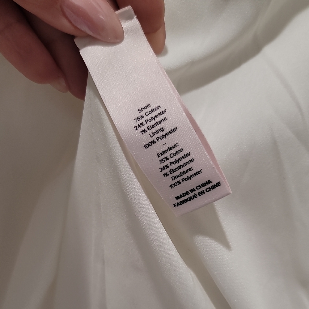 Cinq A Sept Cream Blazer with Ruched Sleeves - Picture 6 of 14